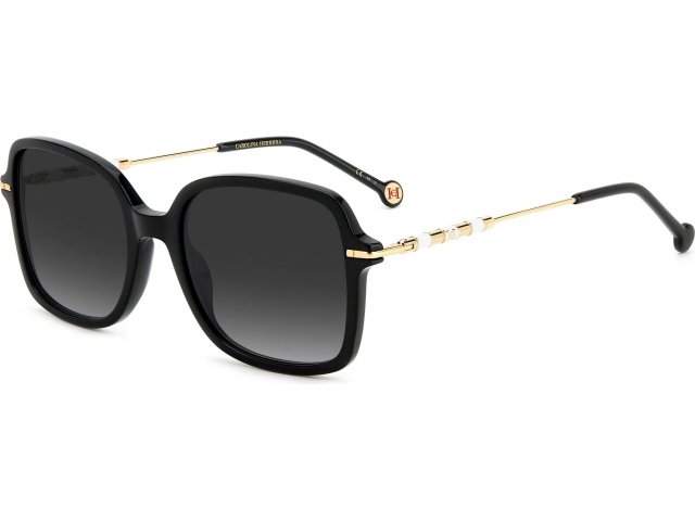 CAROLINA HERRERA HER 0101/S 807, ���� BLACK, DARK GREY SF