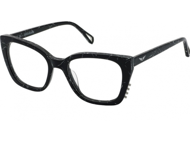 ZADIG VOLTAIRE VZV395V 869, ���� MARBLED BLACK, CLEAR