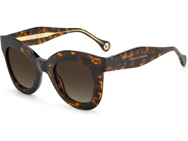 CAROLINA HERRERA CH 0014/S 086, ���� HVN, BROWN SF