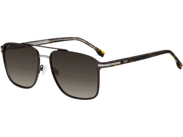 HUGO BOSS 1748/S AMC Matte Brown Palladium