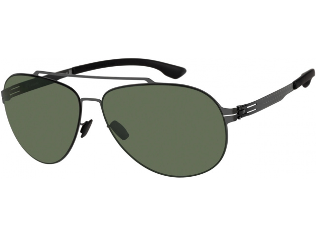 Ic! Berlin MB 15 Gun-Metal Black Green Polarized Donnerstag