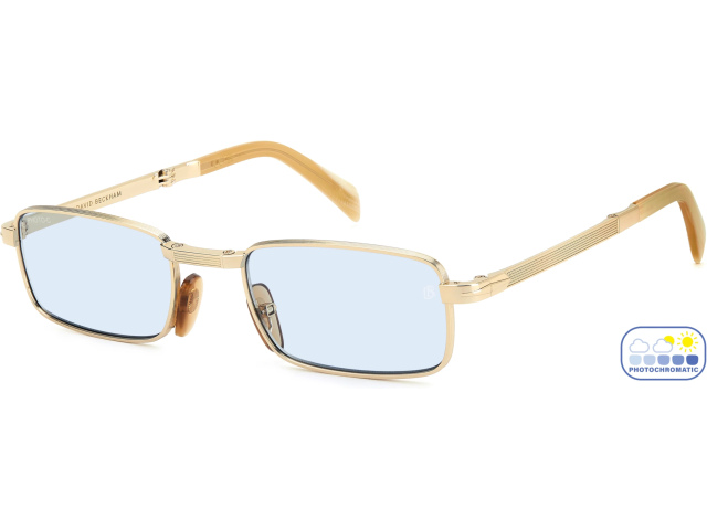 (�����������, ��������) DAVID BECKHAM DB 99/ORIGAMI IDA Gold Beige Horn