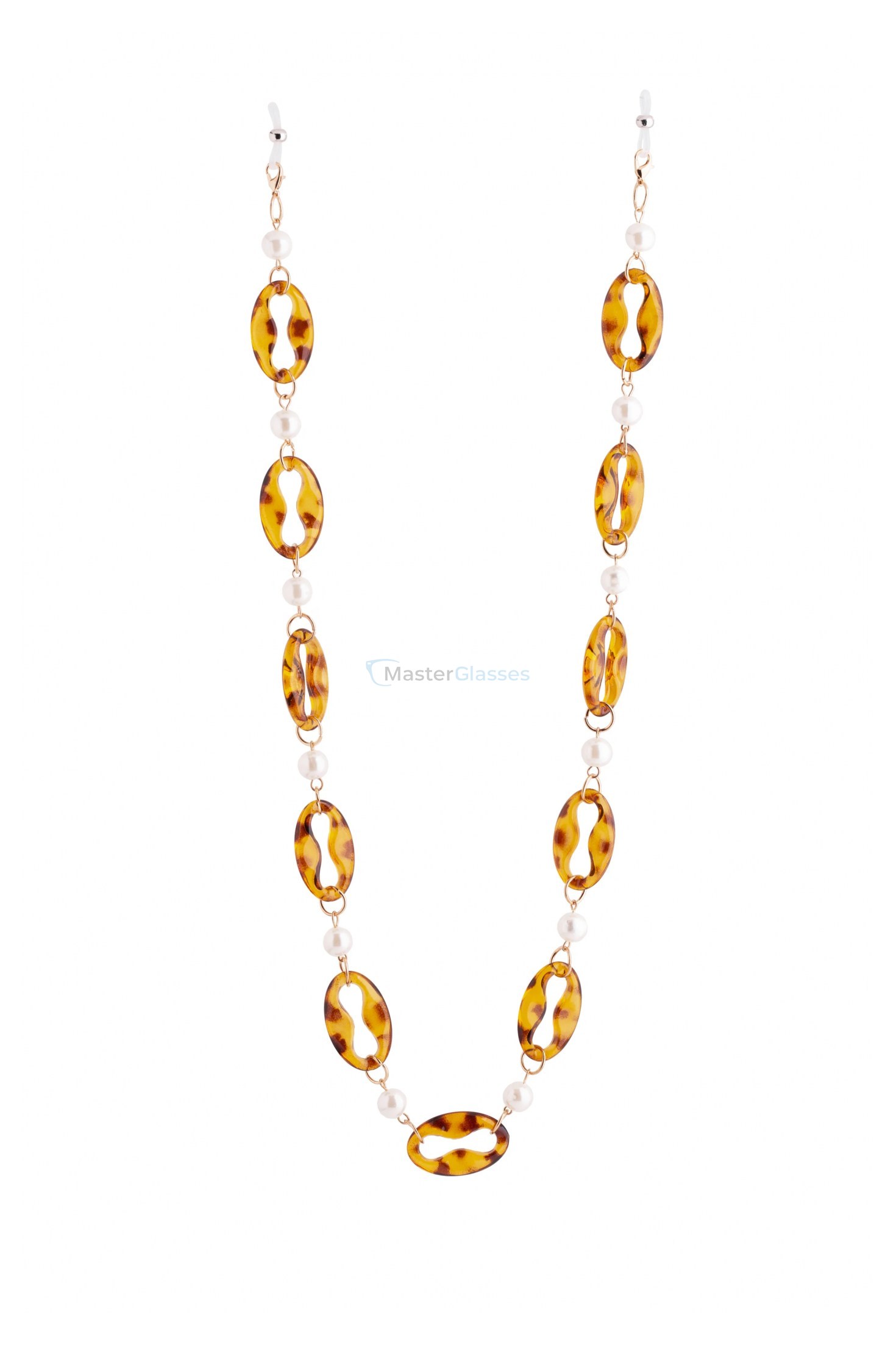 ������� ��� ����� Glasses Chain GC41302 Amber Pearl