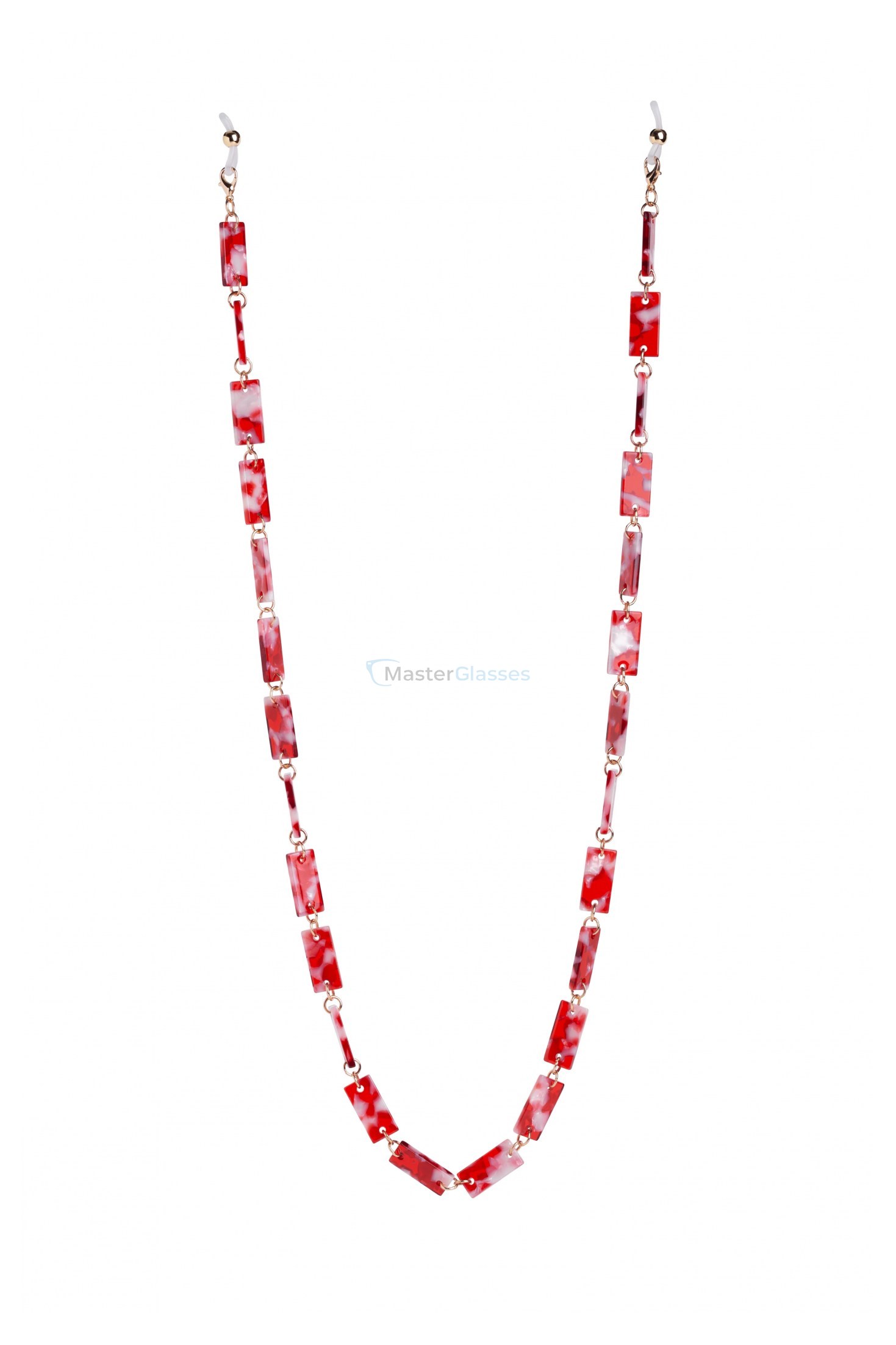 ������� ��� ����� Glasses Chain GC43319 Red Pearl