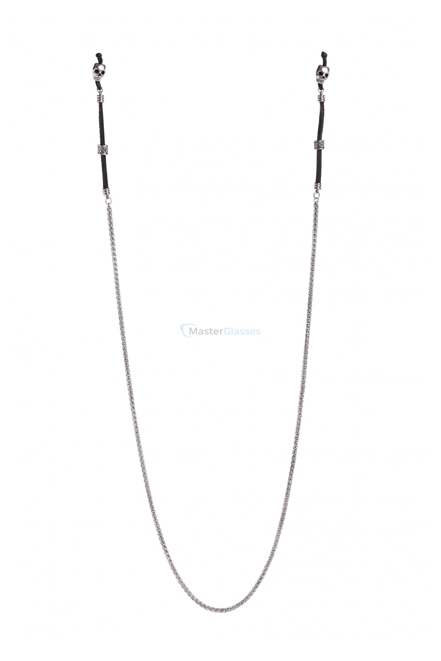 ������� ��� ����� Glasses Chain GC20351 Silver Skull